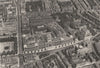 LONDON. Victoria & Albert Museum from the air 1926 old vintage print picture