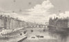 PARIS. Pont Au Change 1831 old antique vintage print picture