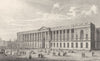 PARIS. Colonnade du Louvre 1831 old antique vintage print picture