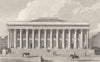 PARIS. La Bourse 1831 old antique vintage print picture