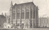 PARIS. Sainte Chapelle 1831 old antique vintage print picture
