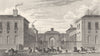 PARIS. Ecuries du Roi, Faubourg du Roule 8e 1831 old antique print picture