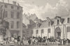PARIS. Poste Royale 1831 old antique vintage print picture