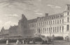 PARIS. Messagerie Royale 1831 old antique vintage print picture