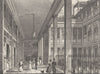 PARIS. Passage du Saumon 1831 old antique vintage print picture
