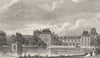 SEINE- ET- MARNE. Chateau de Fontainebleau 1831 old antique print picture