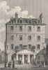 PARIS. Prison de L'Abbaye St. Germain 1831 old antique vintage print picture