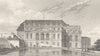 YVELINES. Versailles L'Opera, Vers le Reservoir 1831 old antique print picture