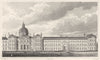 PARIS. Hospice de la Salpétriére 1831 old antique vintage print picture