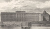PARIS. Hotel des Monnaies 1831 old antique vintage print picture