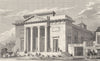 PARIS. Eglise de St. Philippe du Roule 1831 old antique vintage print picture