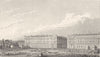 PARIS. Place Louis Seize 1831 old antique vintage print picture