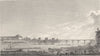 PARIS. Vue du Pont D'Austerlitz 1831 old antique vintage print picture