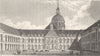 PARIS. Cour Royale, Hotel des Invalides 1831 old antique vintage print picture