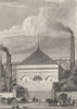 PARIS. Pompe a Feu, Passy 1831 old antique vintage print picture