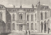 PARIS. Hotel de L' Ambassadeur D'Angleterre 1831 old antique print picture