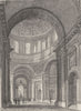 PARIS. Dome des Invalides 1831 old antique vintage print picture