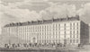PARIS. Hotel du Carde du Corps 1831 old antique vintage print picture