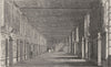 SEINE- ET- MARNE. Galerie de Francois L Fontainebleau 1831 old antique print
