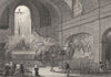 PARIS. Chapelle du Calvaire, Eglise de St. Roche 1831 old antique print