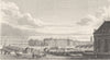 PARIS. Vue de Paris de L' Institut 1831 old antique vintage print picture