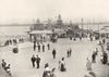 CHESHIRE. New Brighton Pier 1900 old antique vintage print picture