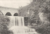 YVELINES. Vaux de Cernay. Cascade 1895 old antique vintage print picture