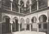 ALGERIA. Algiers (Alger) . Palais de L'Archevêché. Intérieur 1895 old print