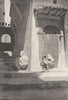 ALGERIA. Algiers (Alger) . Rue de Gazelle 1895 old antique print picture