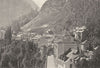 PYRÉNÉES- ATLANTIQUES. Luz 1895 old vintage print picture