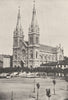 RHÔNE- ALPES. St- Chamond. Église Notre- Dame 1895 old antique print picture