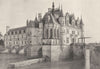 INDRE- ET- LOIRE. Chenonceaux. Chateau 1895 old antique vintage print picture