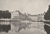 SEINE- ET- MARNE. Fontainebleau. de Pièce D'Eau 1895 old antique print picture