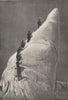 HAUTE- SAVOIE. Mont- Blanc. Séracs 1895 old antique vintage print picture