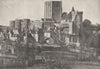 INDRE- ET- LOIRE. Loches. Générale du Donjon 1895 old antique print picture