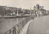 HAUTE- SAVOIE. Annecy. port 1895 old antique vintage print picture