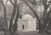 ALGERIA. Un Marabout Bois Sacré 1895 old antique vintage print picture