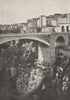 ALGERIA. Constantine. Pont 1895 old antique vintage print picture