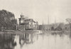 BOUCHES- DU- RHÔNE. Marseille. Parc Borély 1895 old antique print picture