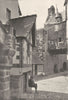 MANCHE. Mont- St- Michel. Rue Conduisant Chateau 1895 old antique print