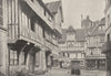 CALVADOS. Lisieux. Place 1895 old antique vintage print picture