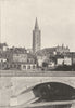 HAUTE- GARONNE. Toulouse. Clocher de Dalbade 1895 old antique print picture