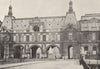 PARIS. Louvre. Guichets 1895 old antique vintage print picture