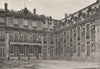 YVELINES. Versailles. Cour de Marbre 1895 old antique vintage print picture