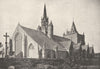 FINISTÈRE. Penmarch. Église 1895 old antique vintage print picture