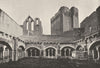 BOUCHES- DU- RHÔNE. Montmajour. Abbaye 1895 old antique vintage print picture