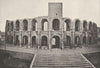 BOUCHES- DU- RHÔNE. Arles. Arènes. Extérieur 1895 old antique print picture