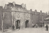 ILLE- ET- VILAINE. St- Malo. Porte- Vincent 1895 old antique print picture