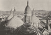 PYRÉNÉES- ORIENTALES. Perpignan. Domes 1895 old antique vintage print picture