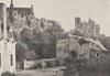 MAINE- ET- LOIRE. Montreuil- Bellay. Générale 1895 old antique print picture
